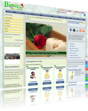 Screen Webseite BIOven