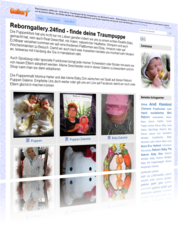 Screen Webseite Reborngallery
